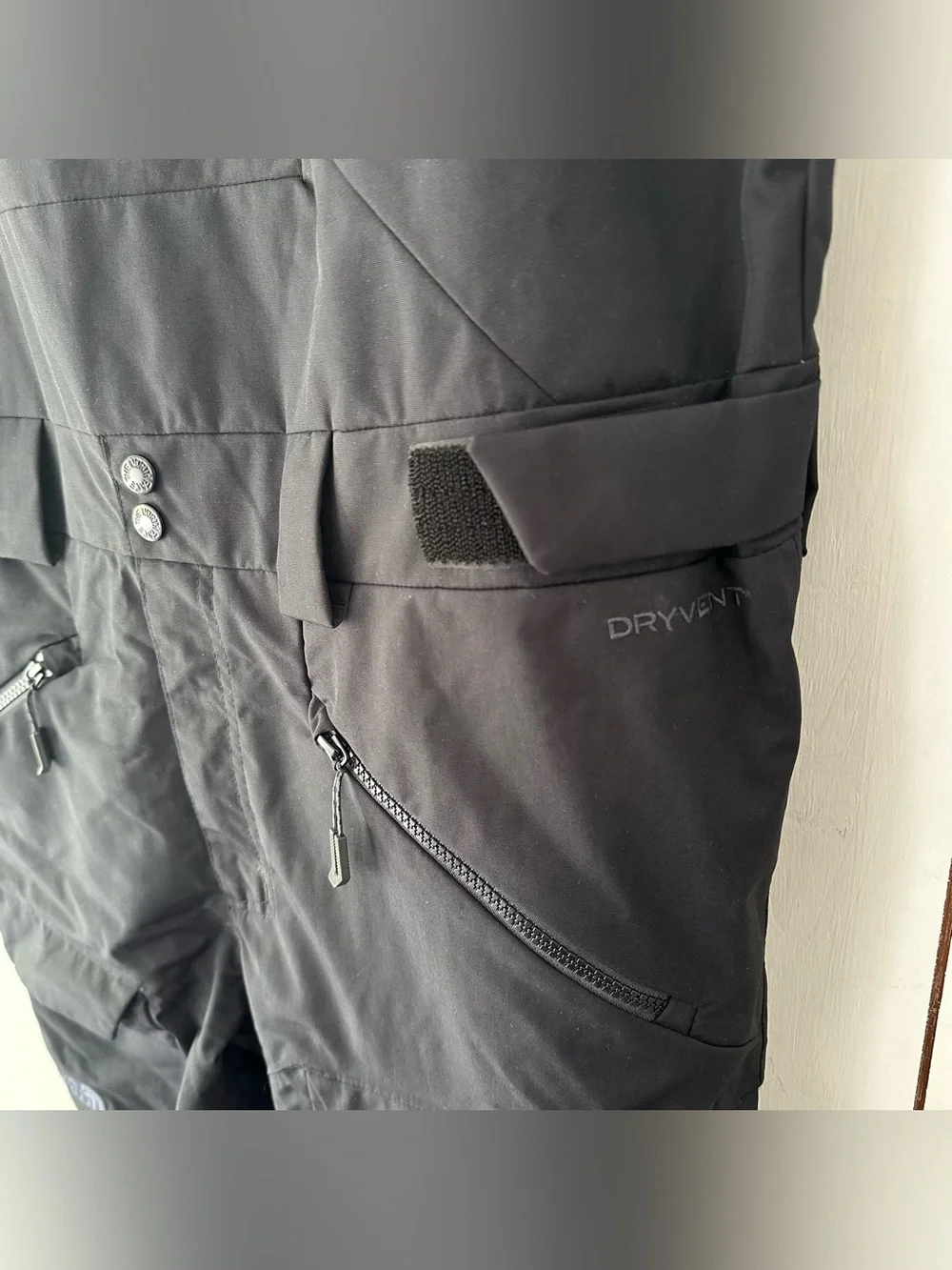 The North Face Freedom Snow Bibs Sz L Black